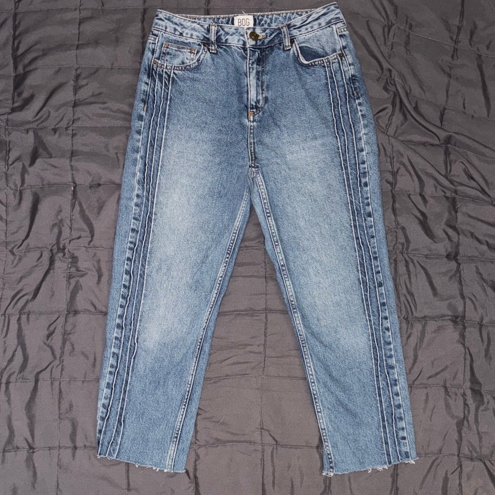 BDG Straight Leg Denim Jeans - Classic Blue